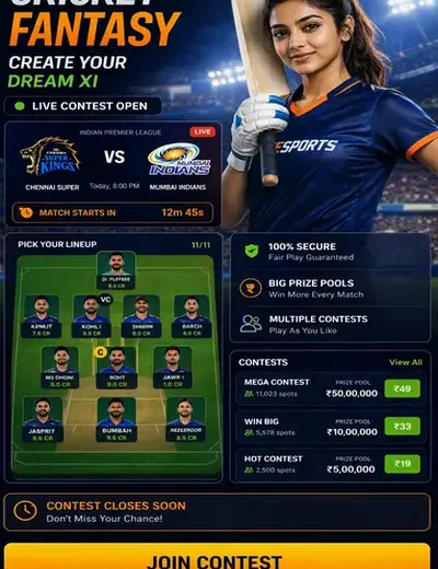 LOGINWIN786 (login win 786) fantasy cricket & matchday visual 3